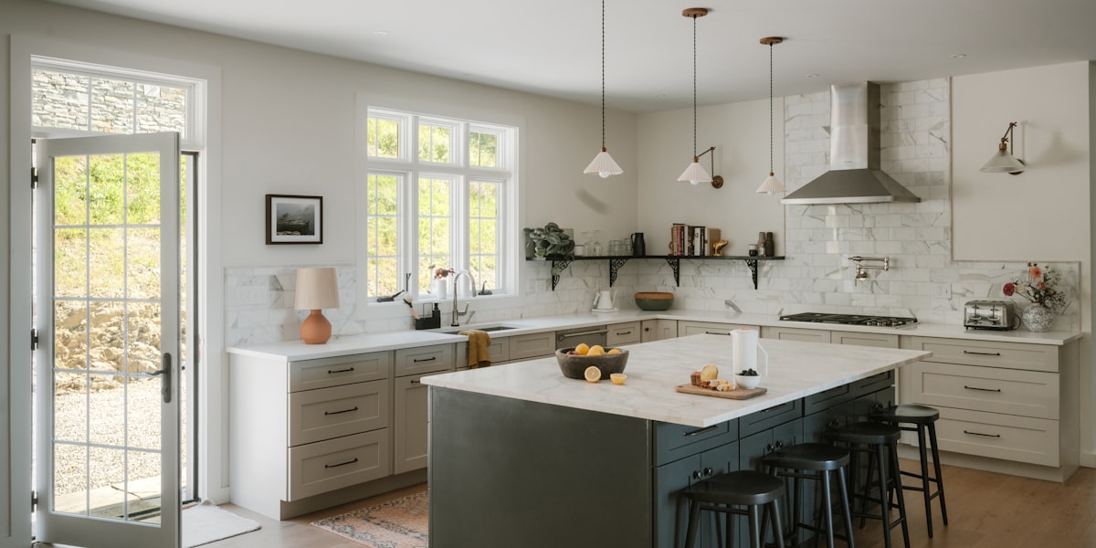 Modern kitchen with quality plumbing fixtures